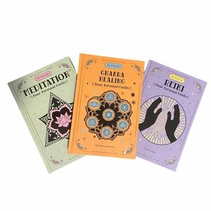 Reiki Chakra Healing Meditation Book Set IN FOCUS New Age Collection Guides